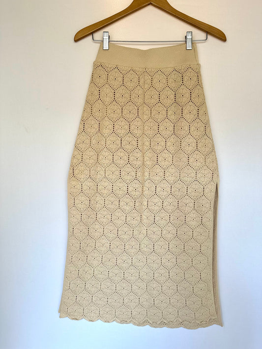 Galeria Tricot · Saia em tricô conjunto