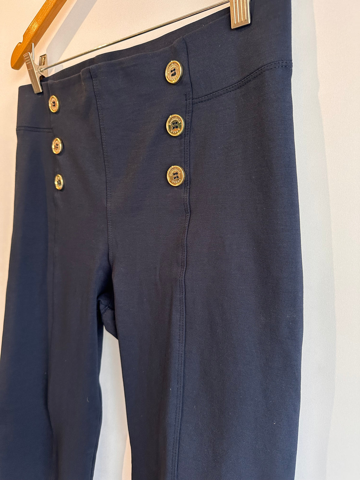 Brooksfield Donna · Legging com botões dourados – Tam. G