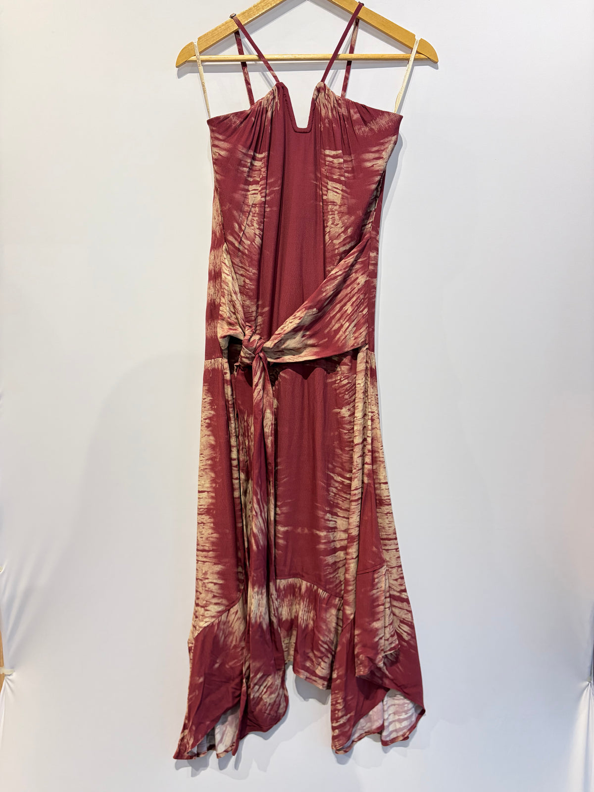 Open · Vestido longo alcinha