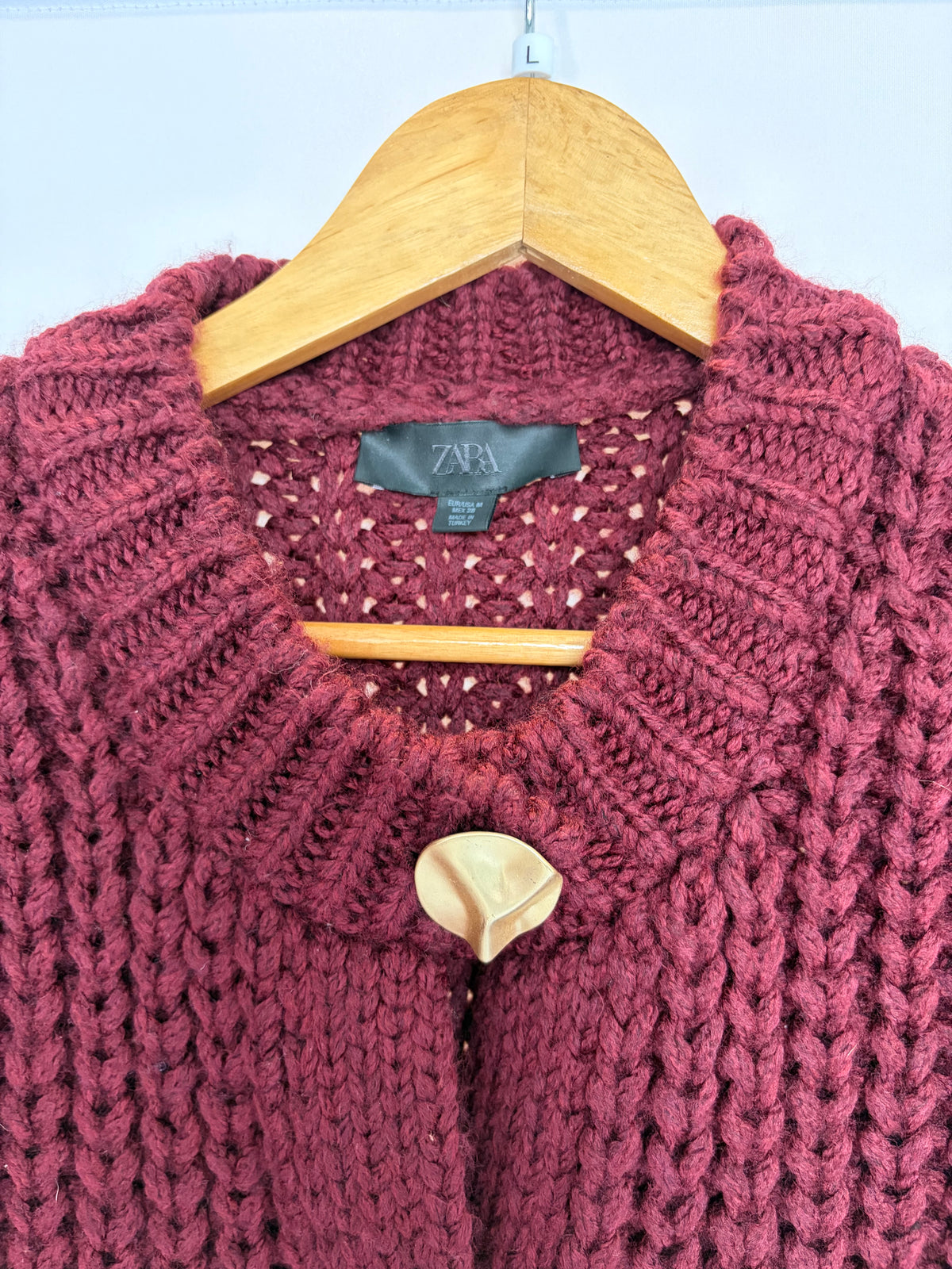 Zara · Colete em tricô