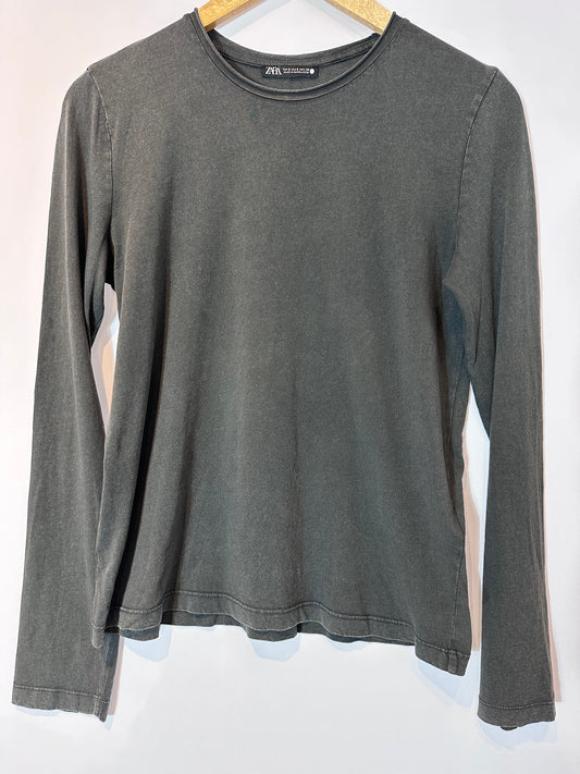 Zara · Blusa manga longa