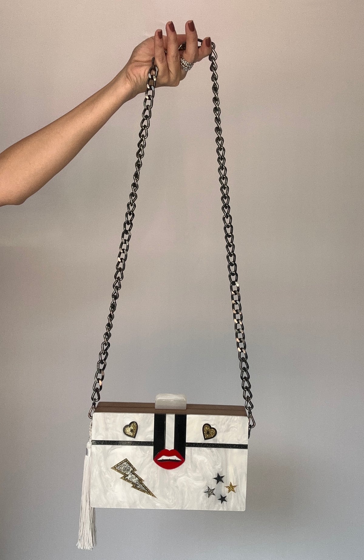 It Bag · Bolsa marmorizado