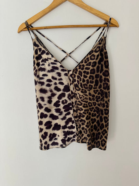 Animale · Blusa sem manga animal print