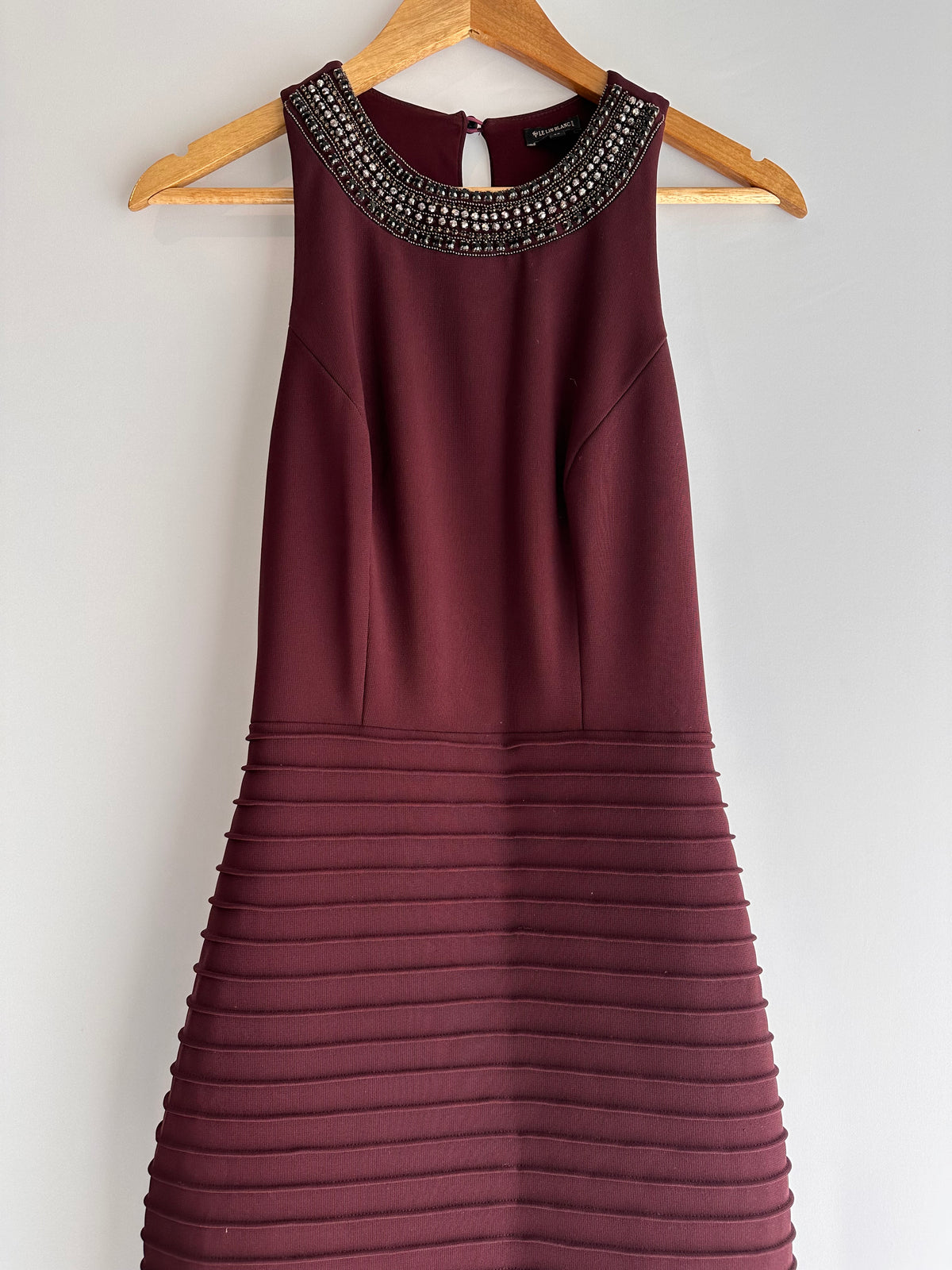 Le Lis Blanc · Vestido longo de festa – vinho – Tam. P