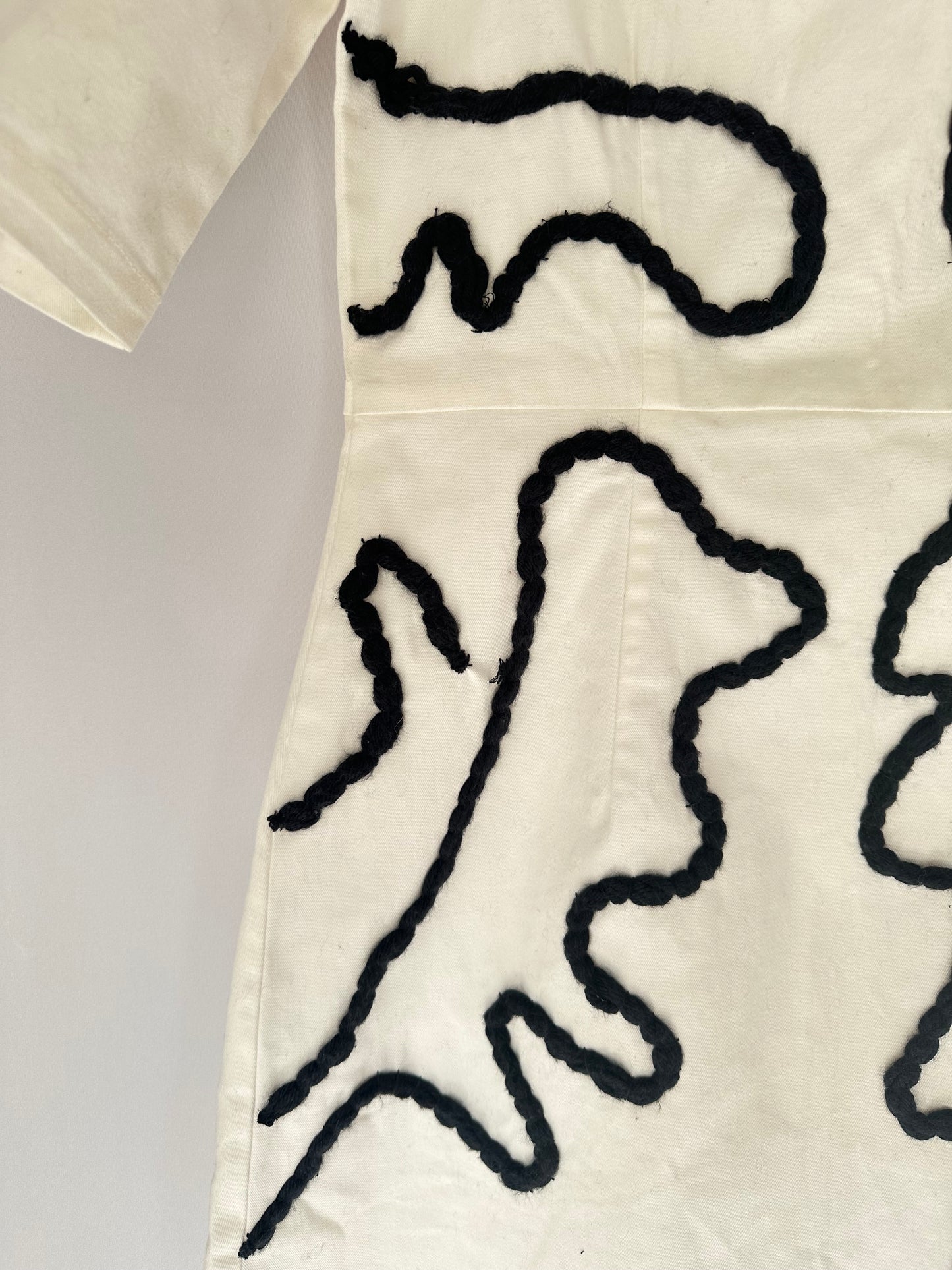 Fernanda Di Biase · Vestido curto bordado