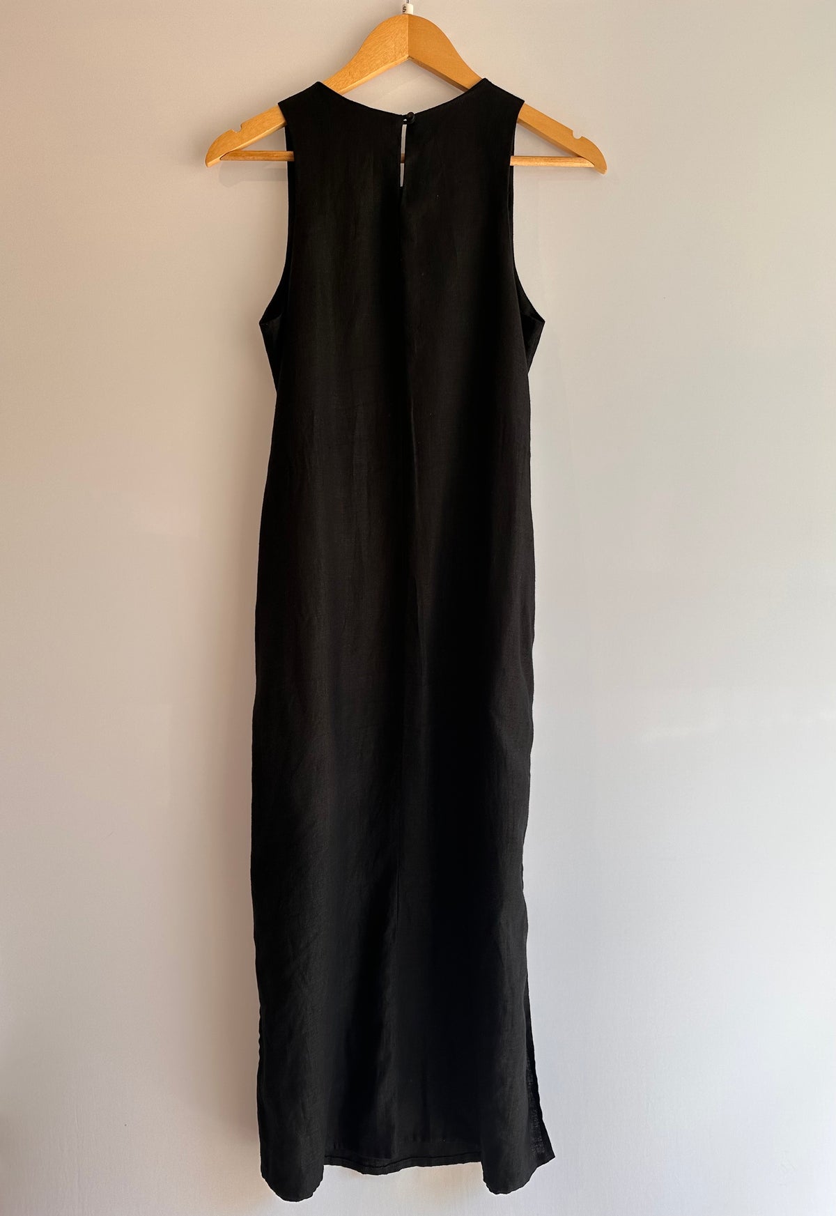 Detrave · Vestido longo sem manga – preto – Tam. P