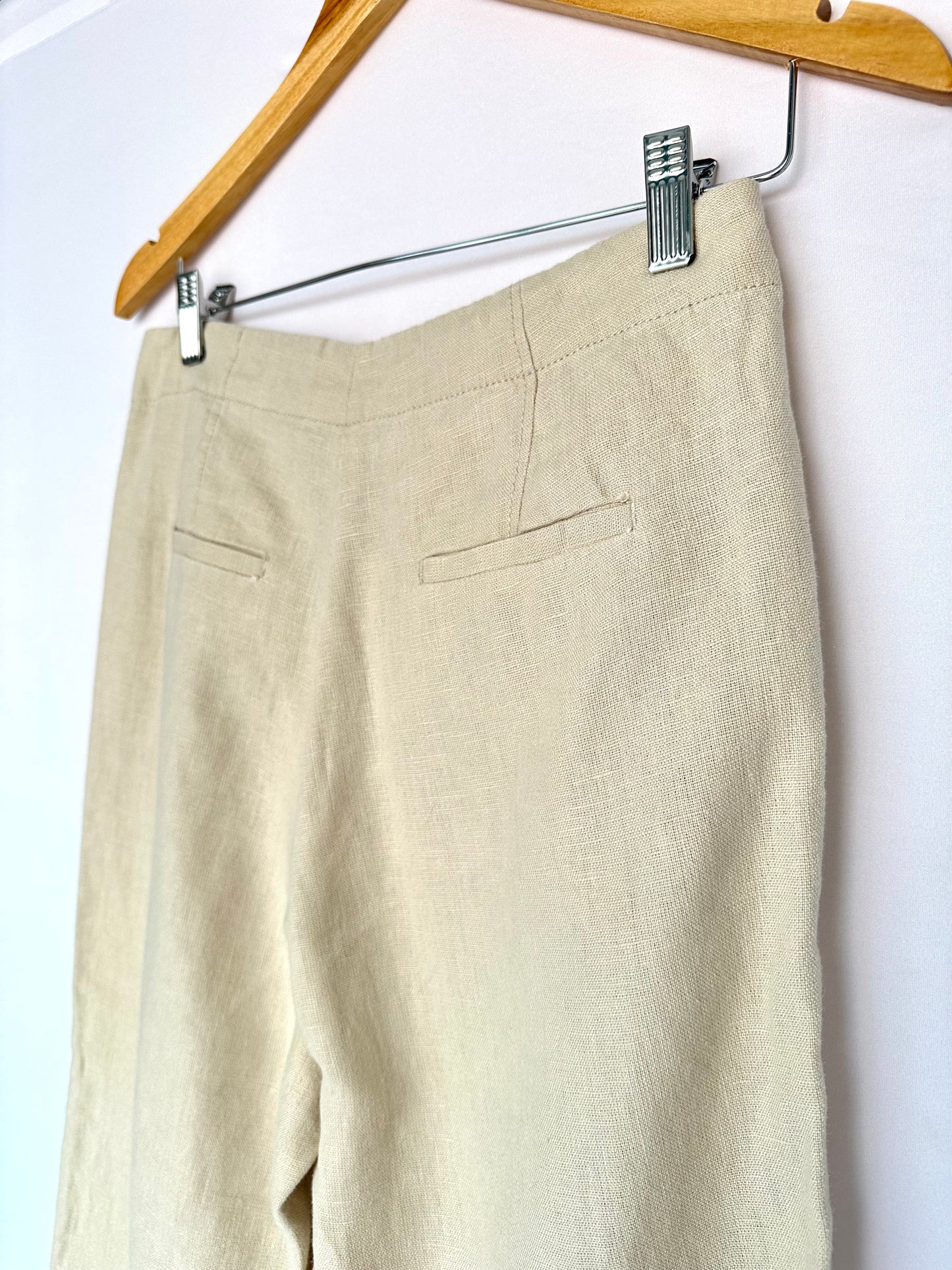 Massimo Dutti · Calça modelagem ampla