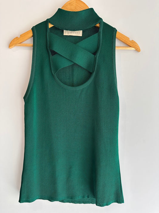 Lafort · Blusa com decote cruzado