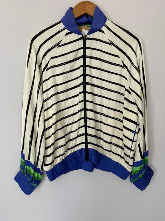 Open · Bomber acetinado