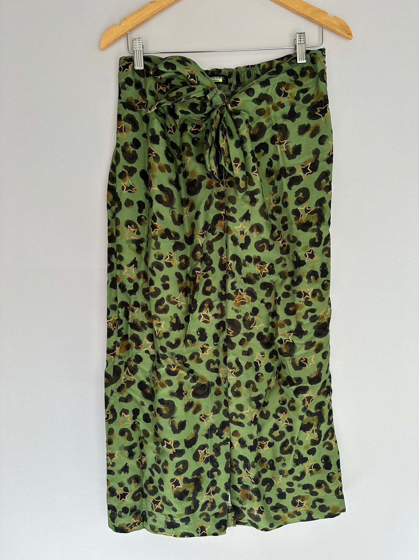 Reserva · Saia com amarração animal print