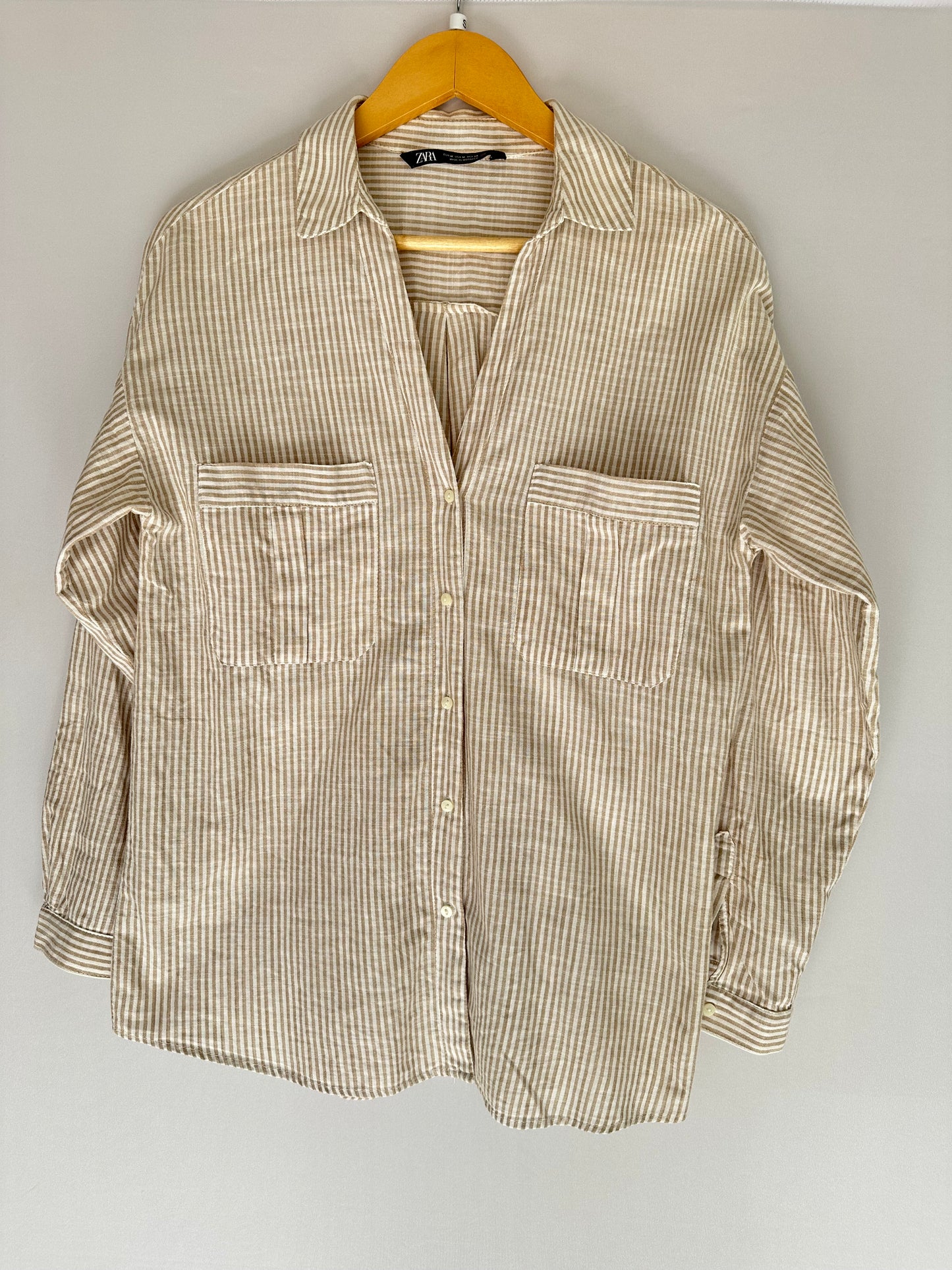 Zara · Camisa listrada