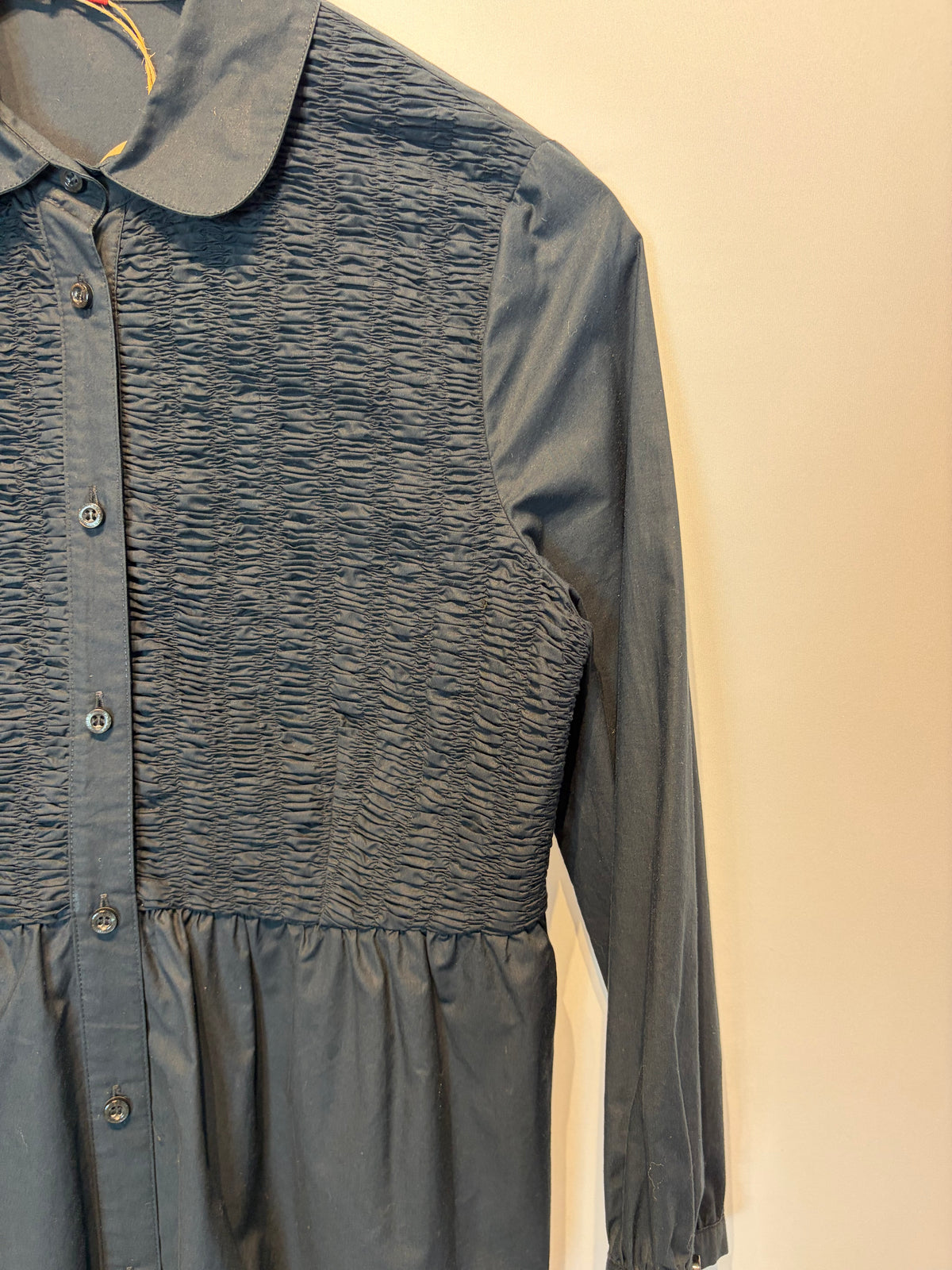 Burberry · Blusa com lastex no busto – preto – Tam. M