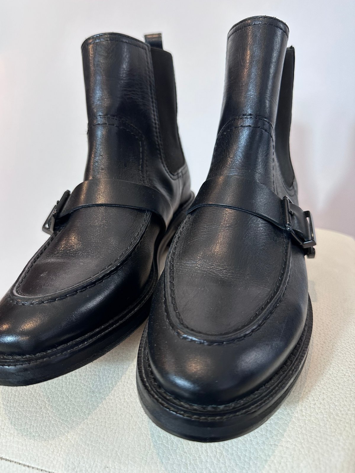 Paula Torres · Bota cano curto 37 – preta
