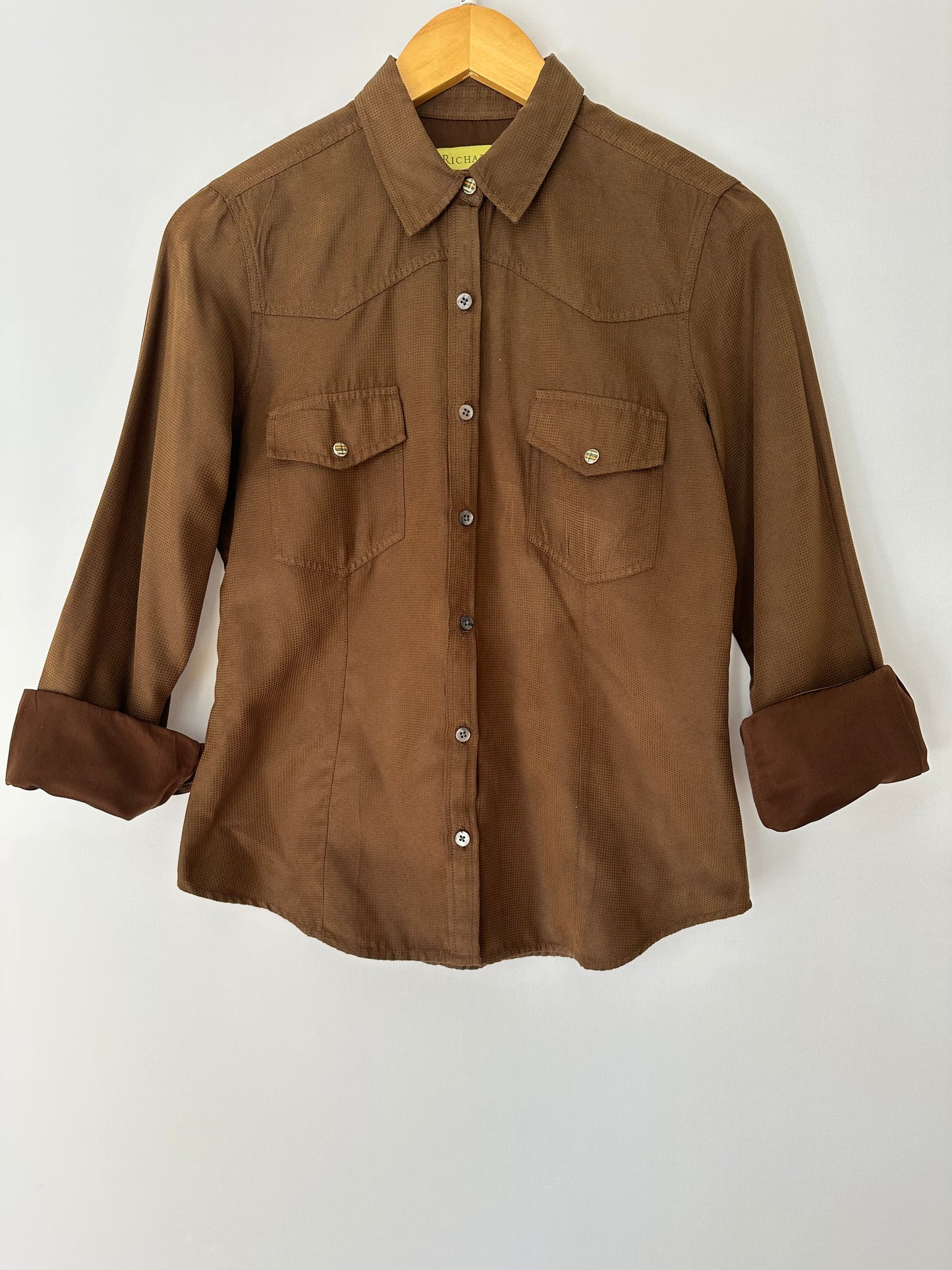 Richards · Camisa em veludo