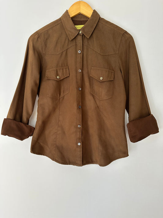 Richards · Camisa em veludo