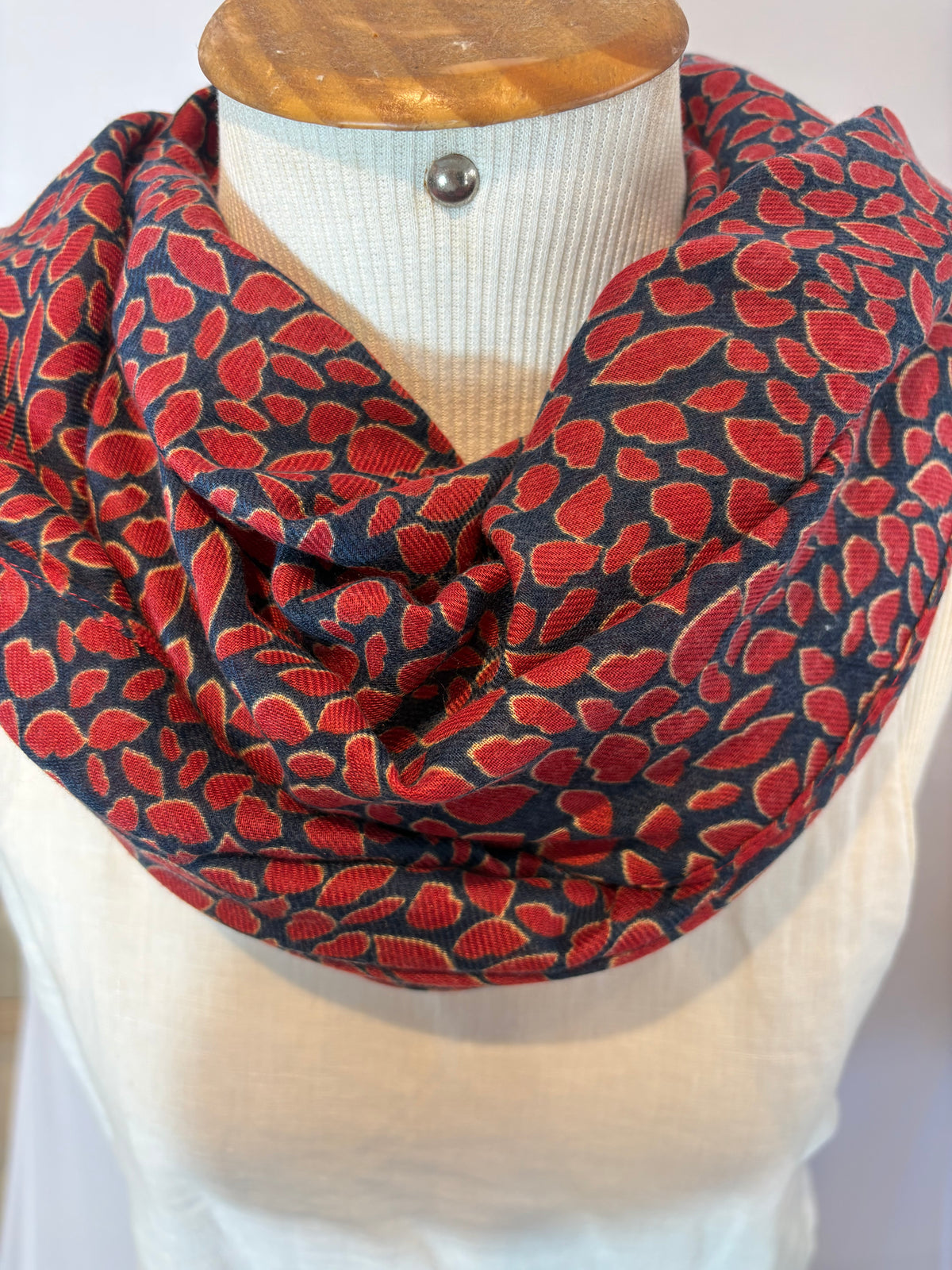 Le Lis Blanc · Pashmina – marinho com vinho