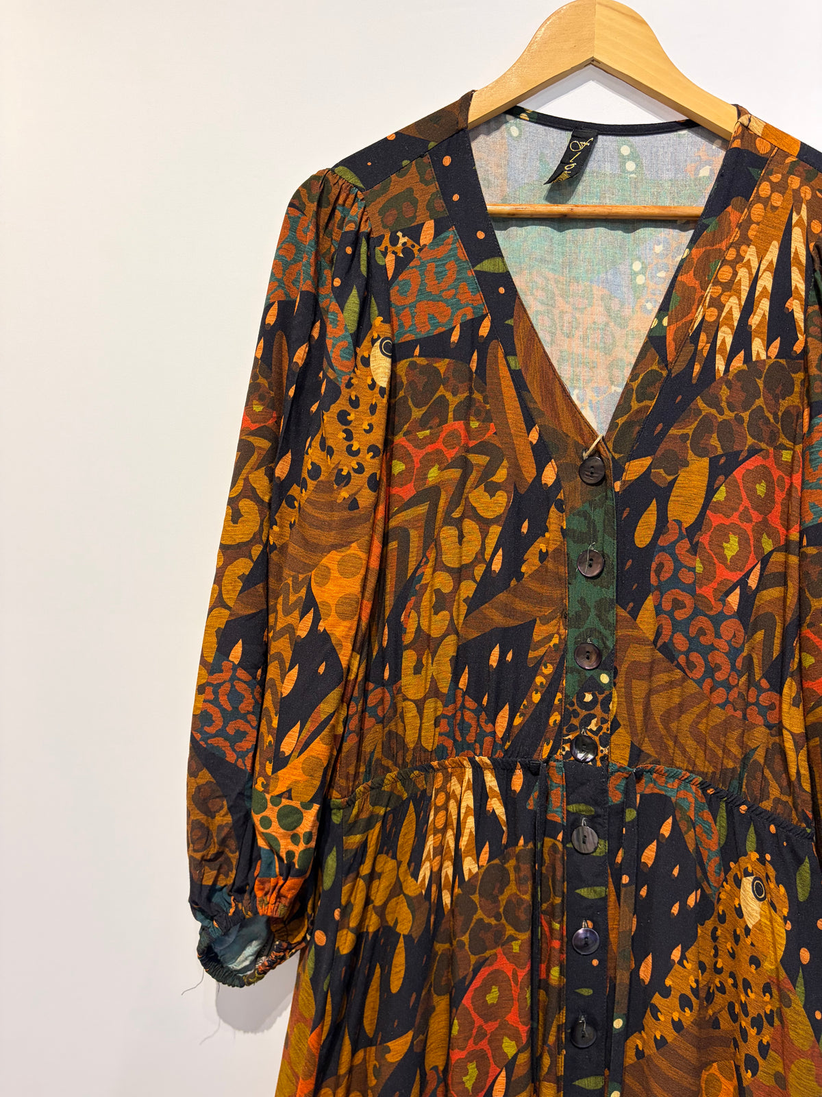 Outra · Vestido longo flor