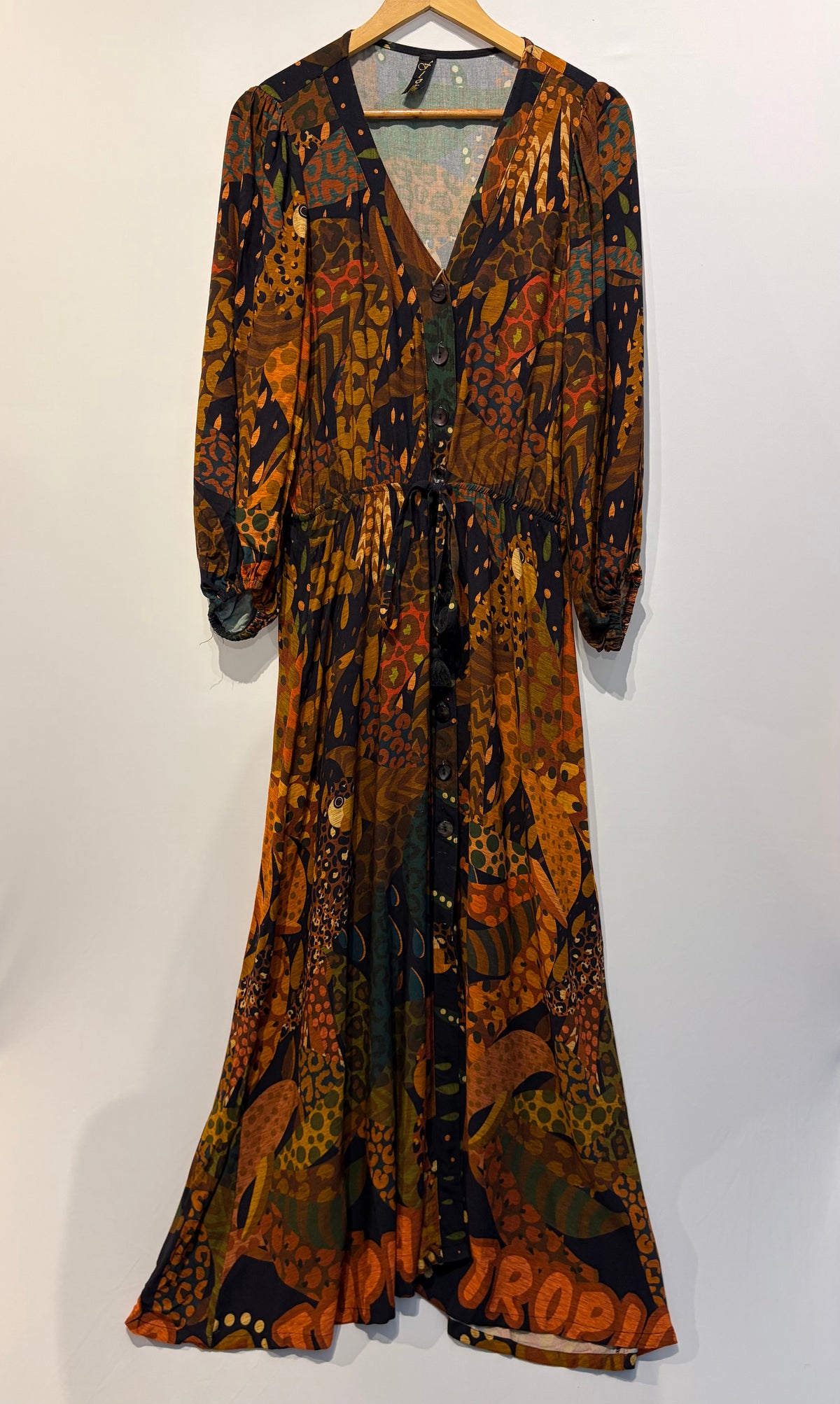 Outra · Vestido longo flor
