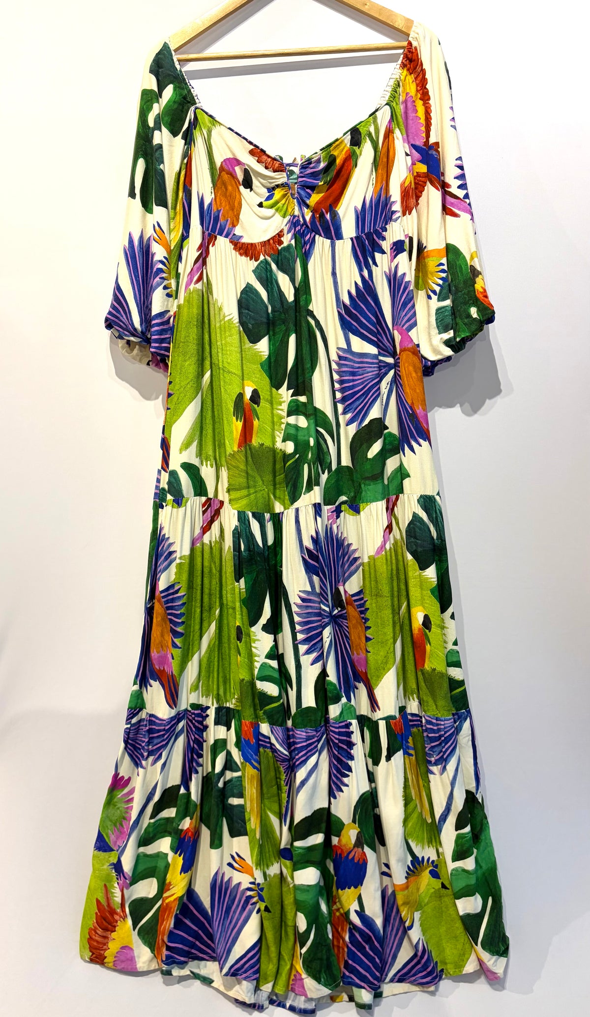 Farm · Vestido longo