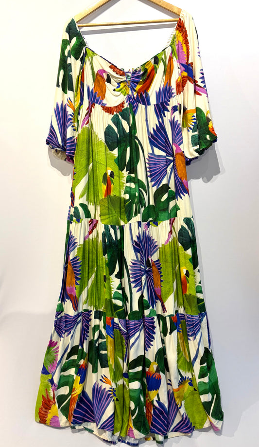 Farm · Vestido longo