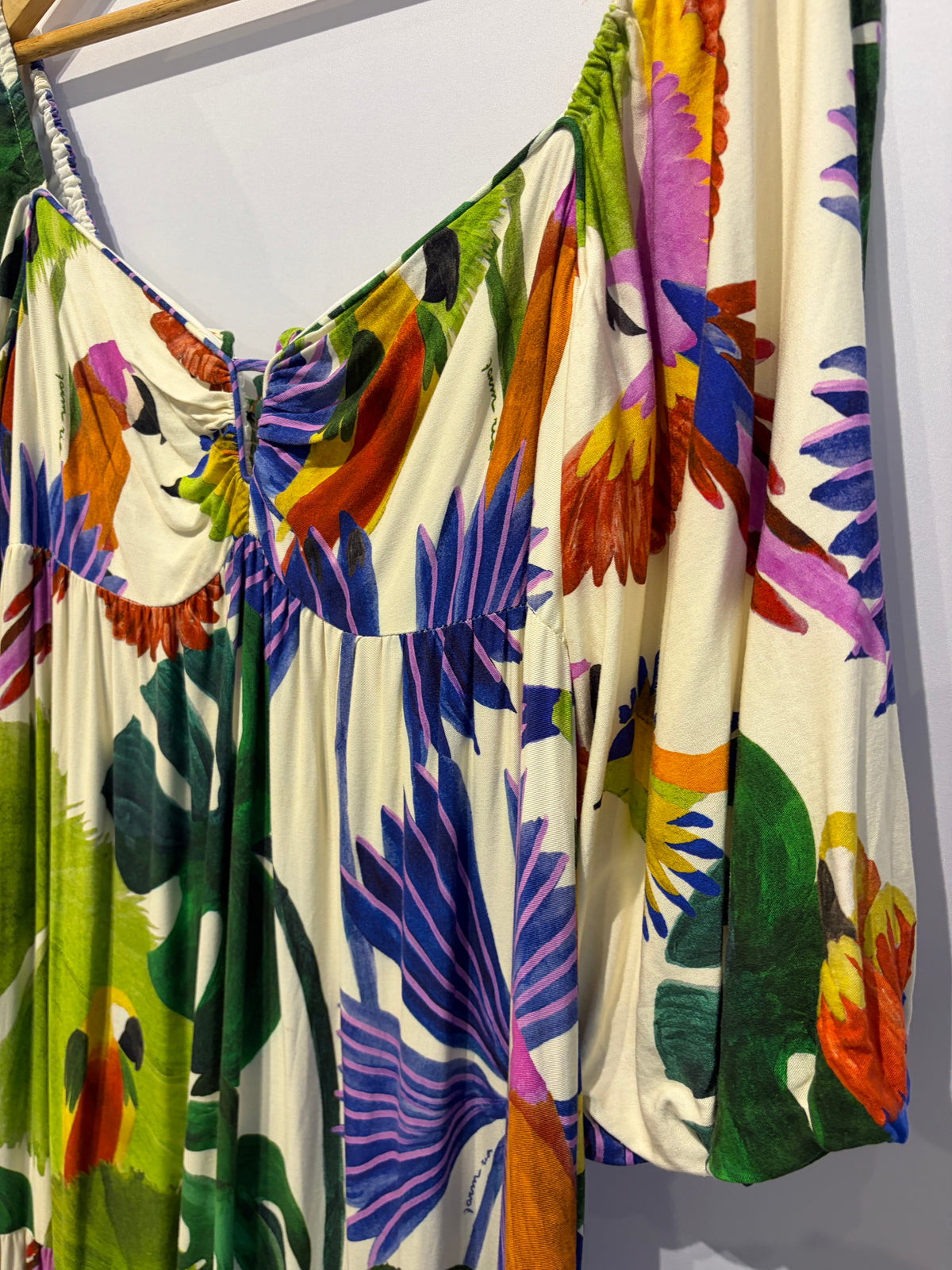 Farm · Vestido longo